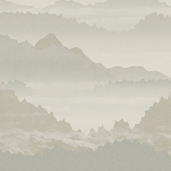 Våtrom Aquarelle Vegg - Misty Mountain Grey - 200 cm