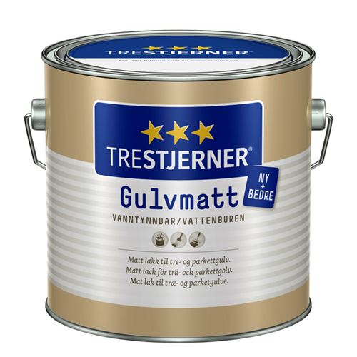 Trestjerner Gulvmatt Vanntynnbar