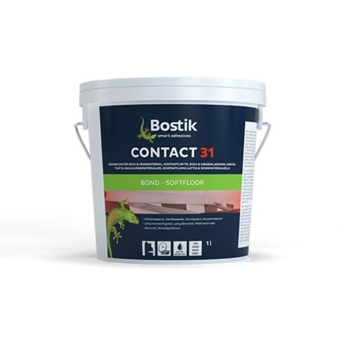 Bostik Kontaktlim Vannbasert 31 1 l