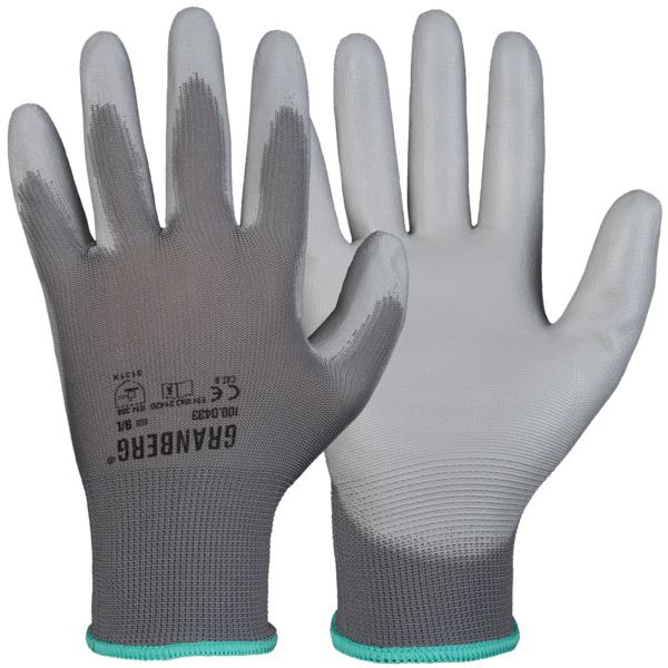 Granberg Polyesterhanske - Grønn 10