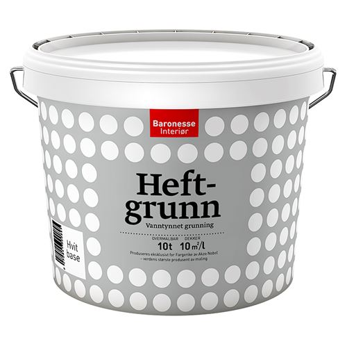 Baronesse Heftgrunn Vanntynnet